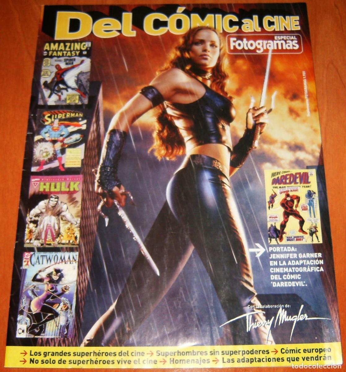 C&oacute;mics: DEL COMIC AL CINE SUPLEMENTO ESPECIAL de la revista Fotogramas CUADERNO-REVISTA