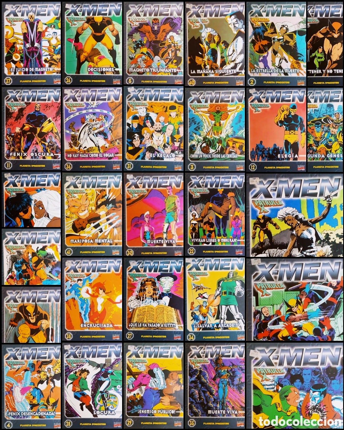 C&oacute;mics: La Patrulla X (lote de 28 n&uacute;meros) - Foto 3