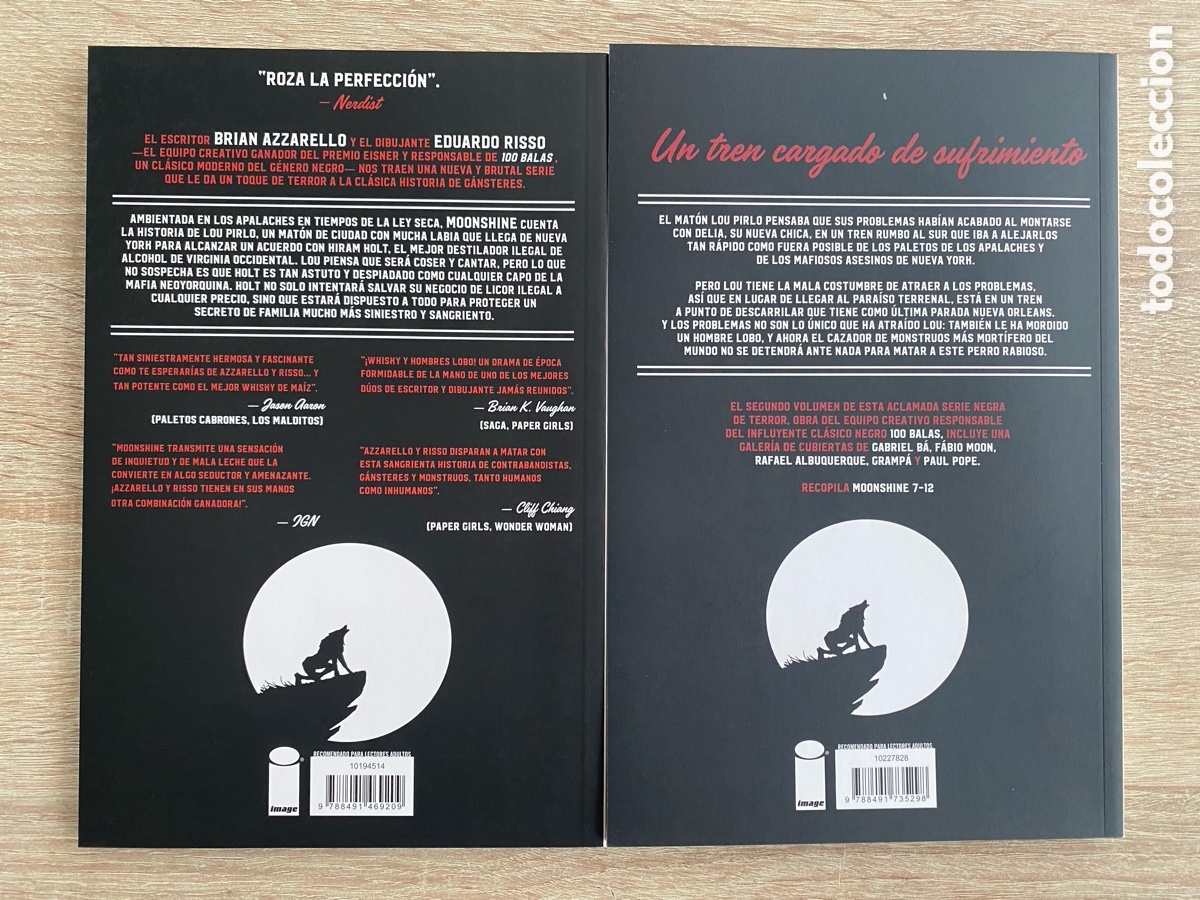 C&oacute;mics: Moonshine 1 y 2-Eduardo Risso y Brian Azzarello - Foto 2
