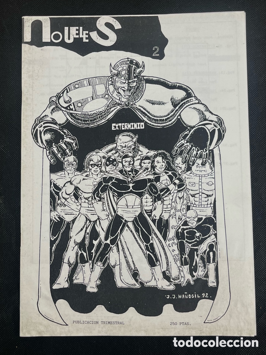 C&oacute;mics: REVISTA FANZINE: NOVELES (SEGUNDA ETAPA) N&ordm;1 - ENERO 1993
