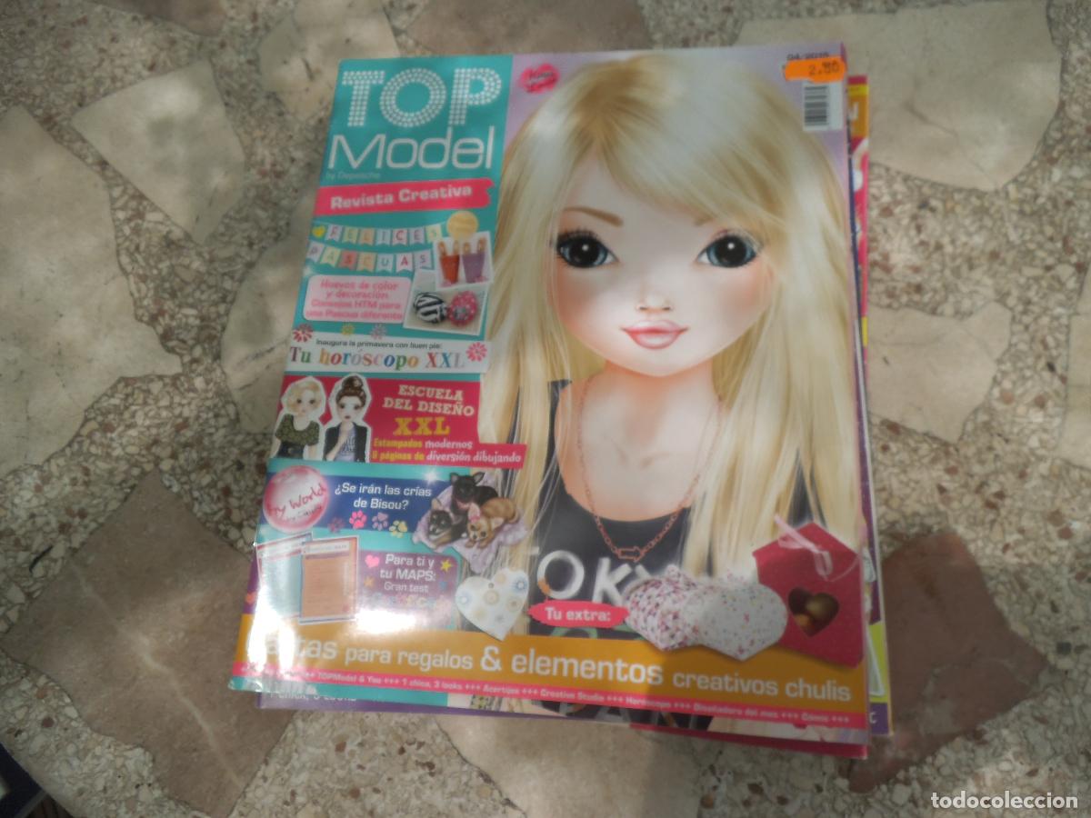 C&oacute;mics: TOP MODEL REVISTA CREATIVA 04/2015. CAJITAS PARA REGALOS. 6 PEGATINAS DE DIVERSION DIBUJANDO. ESTAMP