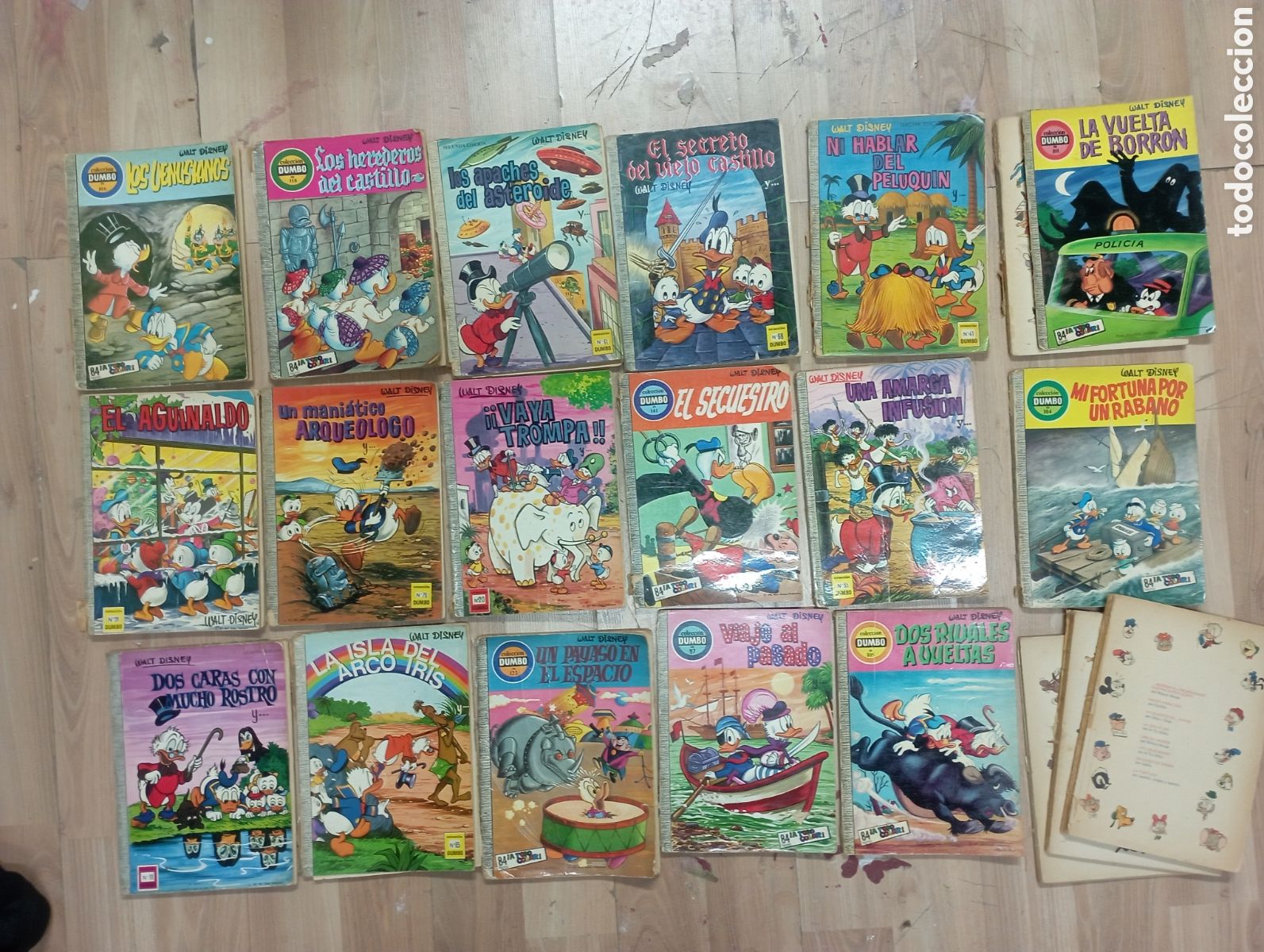 C&oacute;mics: lote colecci&oacute;n Dumbo 17 + 3 sin portadas