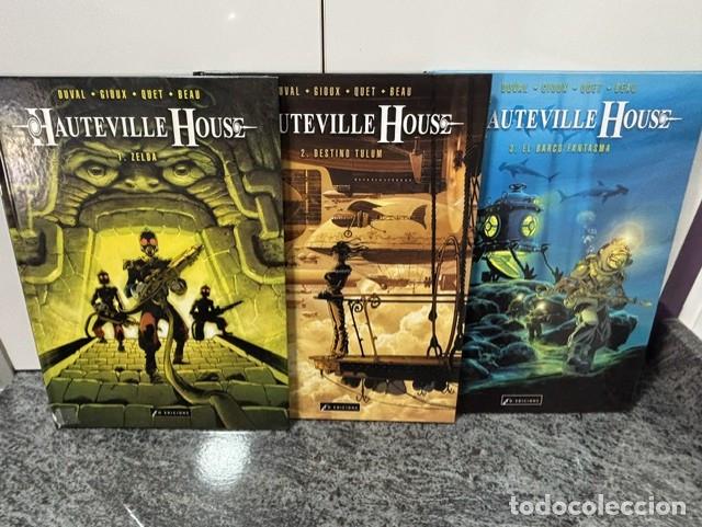 C&oacute;mics: HAUTEVILLE HOUSE TOMOS 1-2-3 ZELDA - DESTINO TULUM - EL BARCO FANTASMA. IO EDICIONES, 2004