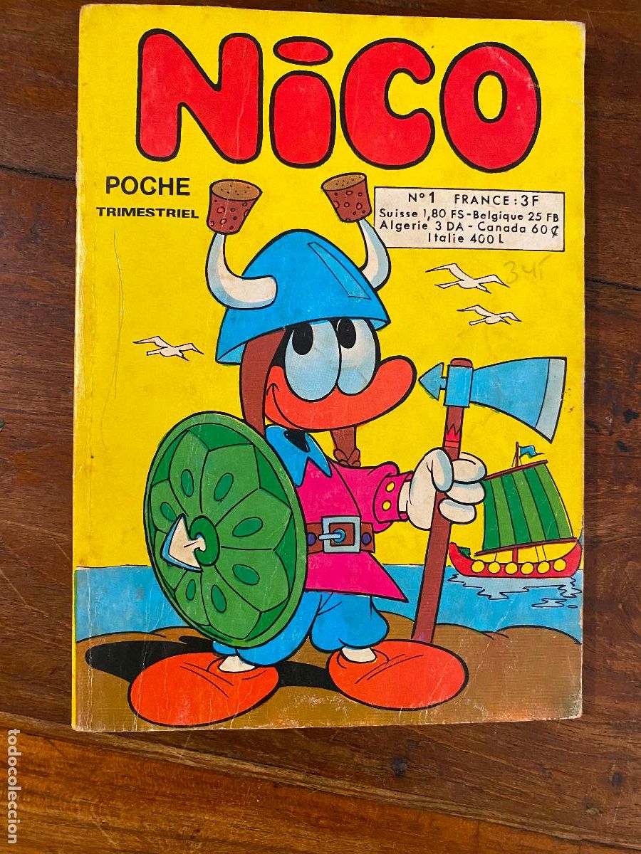 C&oacute;mics: . Num&eacute;ro 1 NICO, POCHE 1976