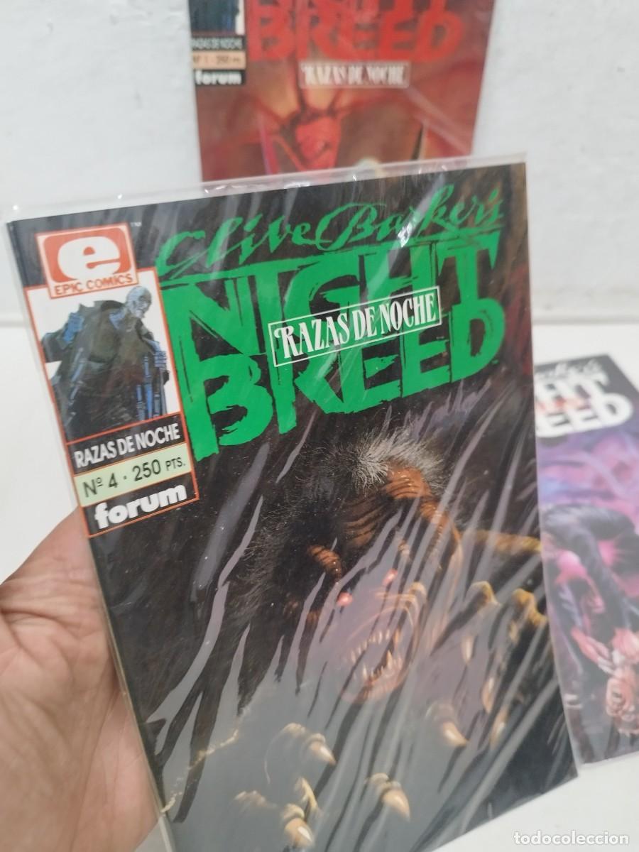 C&oacute;mics: 3 comics Night Breed Ns&ordm; 1-3-4. Razas de noche, Epic comics. - Foto 2