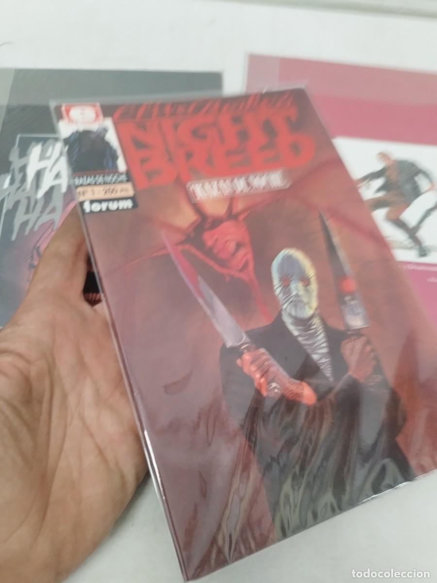 C&oacute;mics: 3 comics Night Breed Ns&ordm; 1-3-4. Razas de noche, Epic comics. - Foto 7