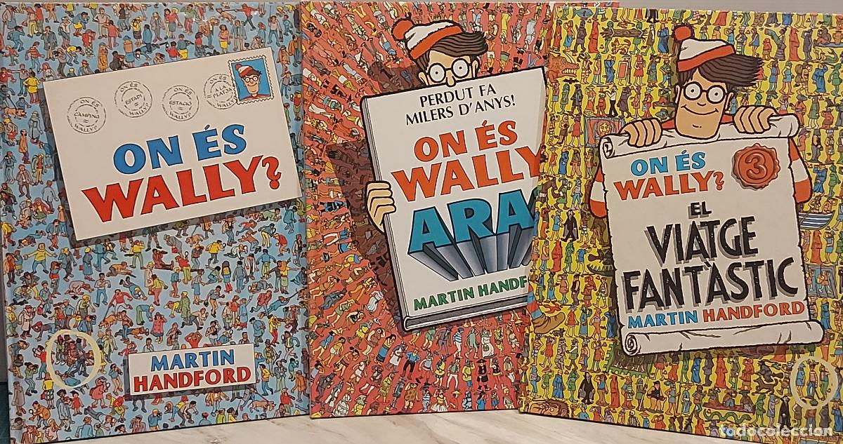 C&oacute;mics: LOTE 3 LIBROS ON &Eacute;S WALLY? | MARTIN HANDFORD | CATAL&Aacute;N | EDICIONES B | BUEN ESTADO