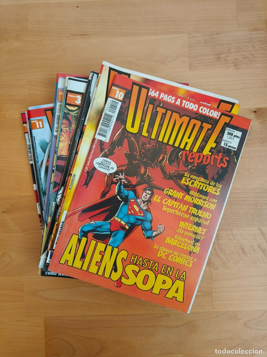 C&oacute;mics: Ultimate Reports Lote de 19 revistas comics - Foto 1