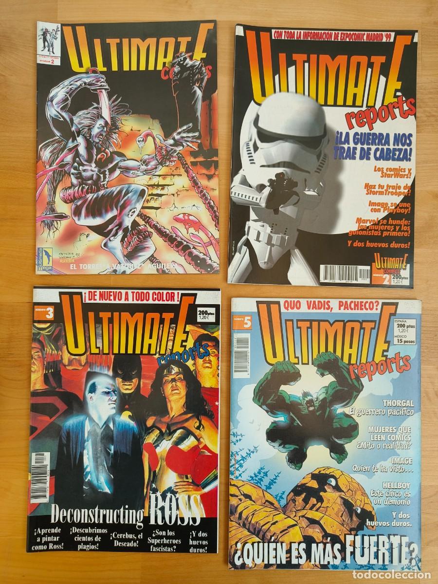 C&oacute;mics: Ultimate Reports Lote de 19 revistas comics - Foto 3