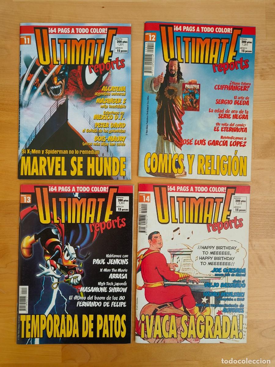 C&oacute;mics: Ultimate Reports Lote de 19 revistas comics - Foto 4