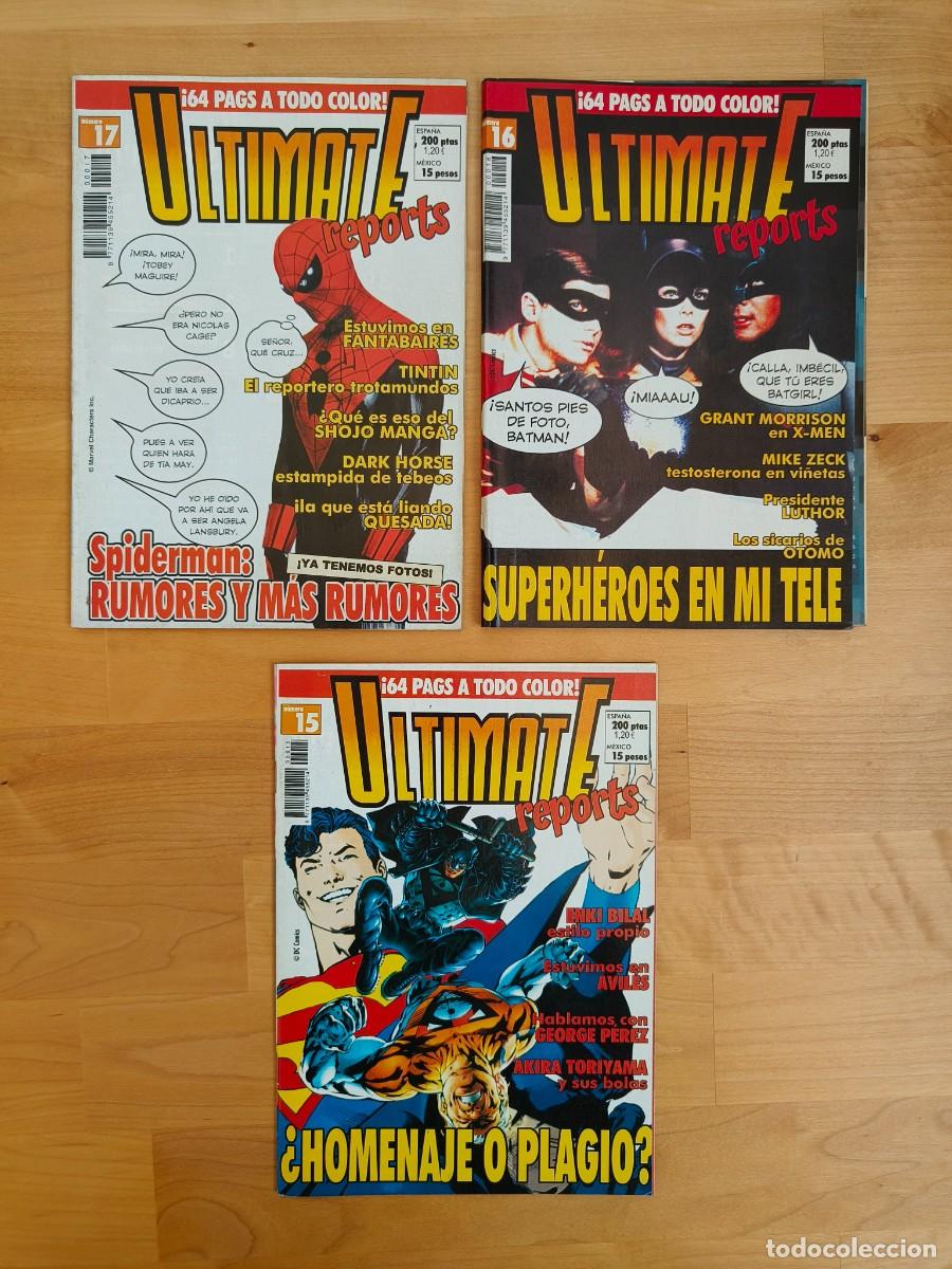 C&oacute;mics: Ultimate Reports Lote de 19 revistas comics - Foto 6