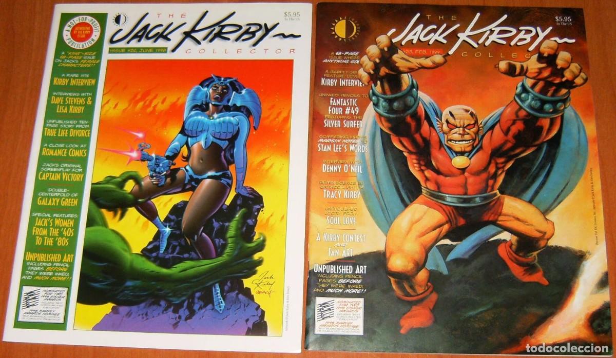 C&oacute;mics: THE JACK KIRBY COLLECTOR N&ordm;s 20 y 23, REVISTA (EN INGL&Eacute;S)