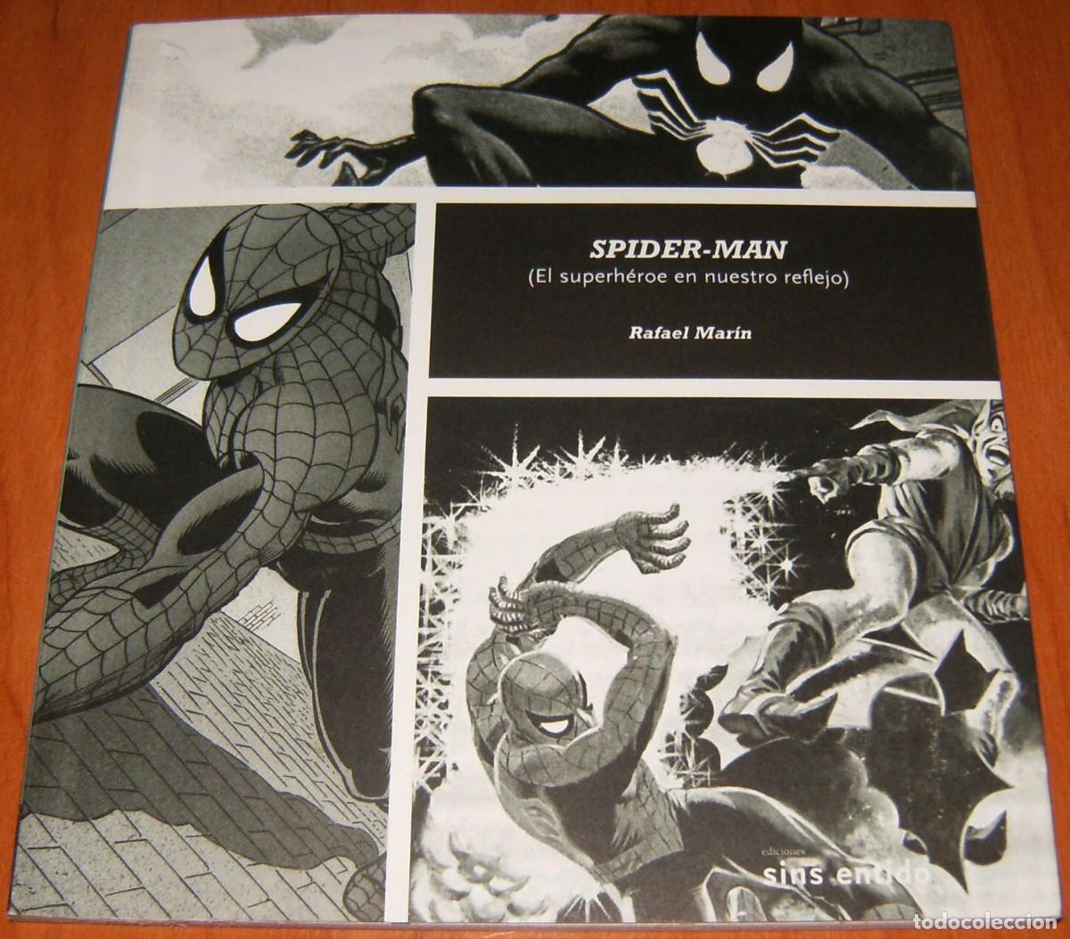 C&oacute;mics: SPIDER-MAN EL SUPERHEROE EN NUESTRO REFLEJO Rafael Mar&iacute;n Libro de 68 p&aacute;ginas Ediciones Sinsentido LI