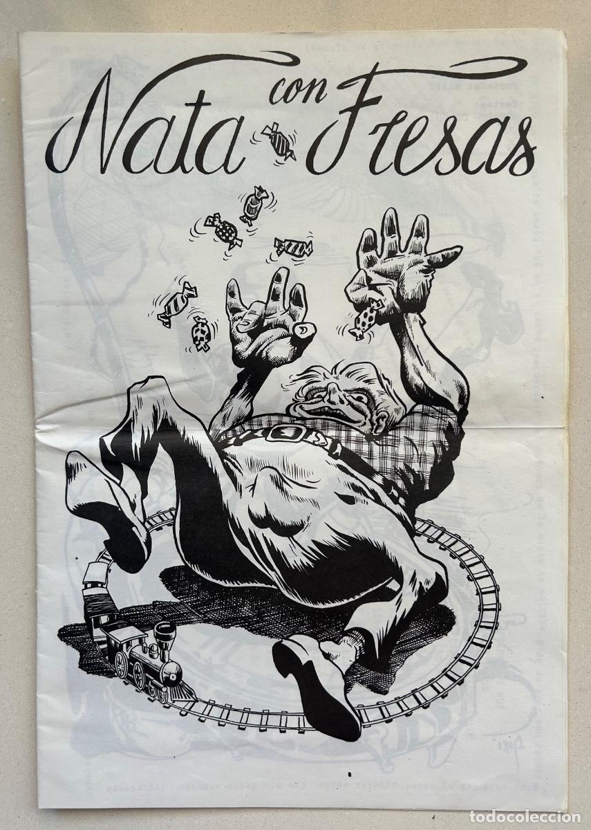 C&oacute;mics: Fanzine Nata con Fresas, Barcelona, 1975. Marti y otros. Underground