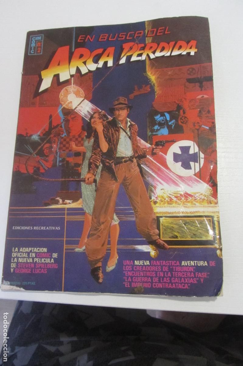 C&oacute;mics: EN BUSCA DEL ARCA PERDIDA. CINE COMIC. N&ordm; 2. ADAPTACI&Oacute;N OFICIAL EN COMIC. ERSA, 1981 ARX218