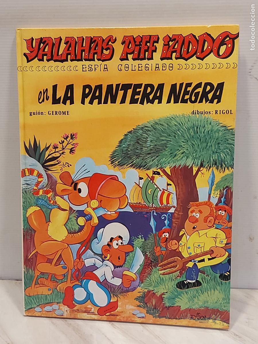 C&oacute;mics: YALAHAS PIFF IADDO | LA PANTERA NEGRA | G&Eacute;R&Ocirc;ME - RIGOL | 1980 | MUY BUEN ESTADO