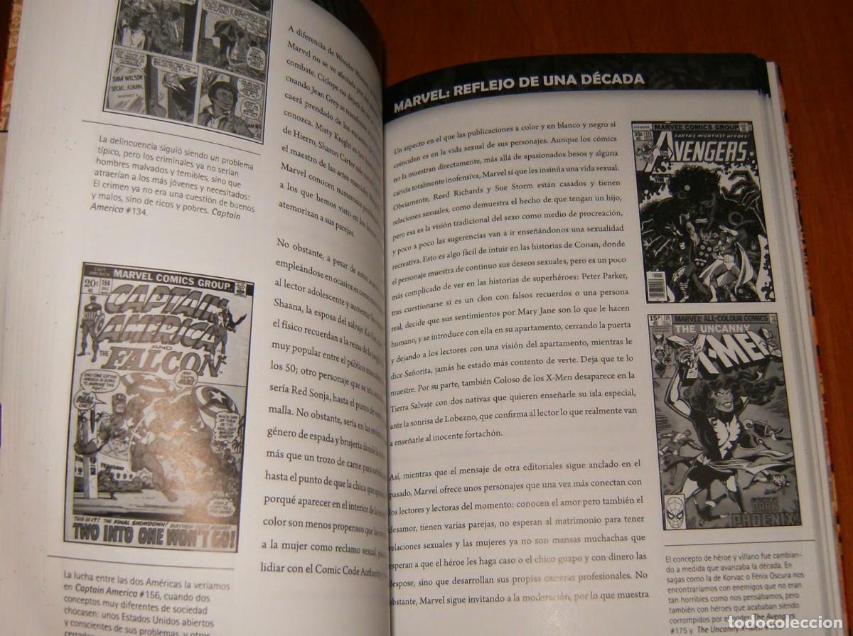 C&oacute;mics: LA EXPLOSION MARVEL Historia de Marvel de los 70 de JOSE JOAQUIN RODRIGUEZ LIBRO - Foto 2
