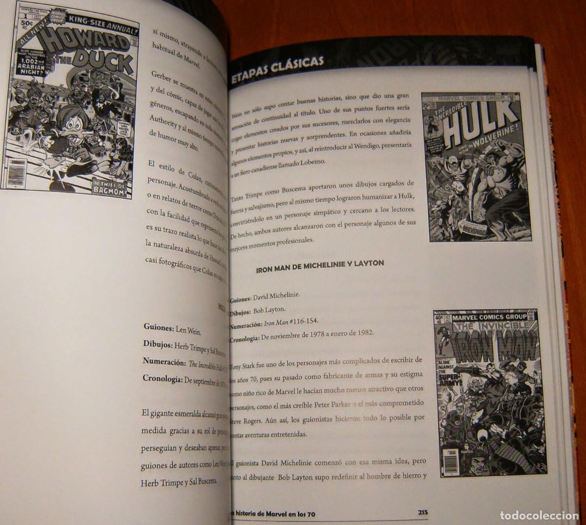 C&oacute;mics: LA EXPLOSION MARVEL Historia de Marvel de los 70 de JOSE JOAQUIN RODRIGUEZ LIBRO - Foto 4