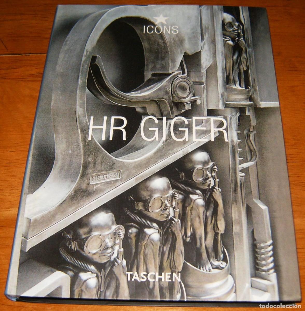 C&oacute;mics: H R GIGER de Taschen, 2002. En alem&aacute;n y franc&eacute;s, 192 p&aacute;ginas, Tapa semir&iacute;gida. Formato 14,5 x 20 cm