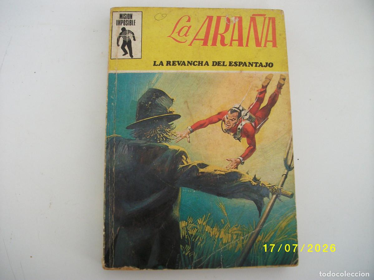 C&oacute;mics: MISION IMPOSIBLE N&ordm; 7 LA ARA&Ntilde;A LA REVANCHA DEL ESPANTAJO EUREDIT 1970