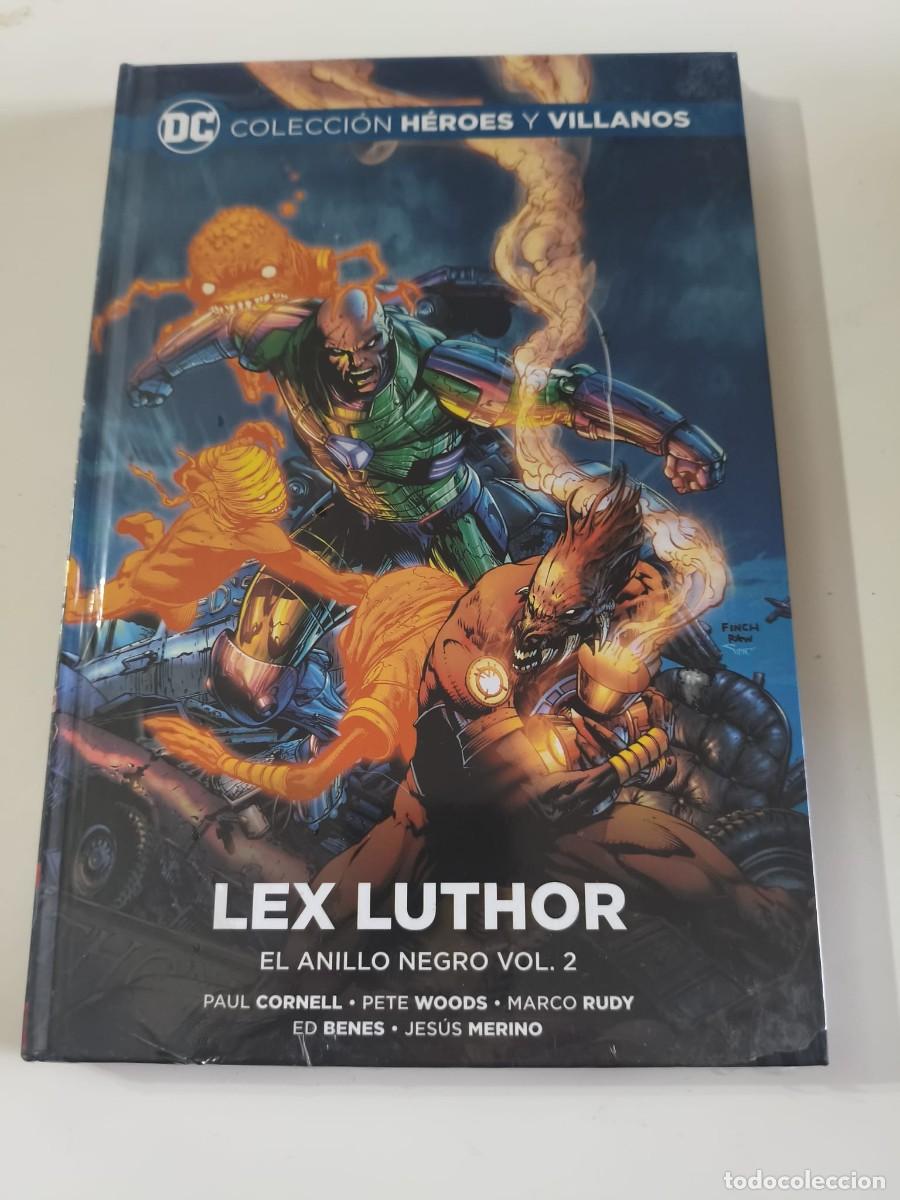 C&oacute;mics: Colecci&oacute;n H&eacute;roes y Villanos 55 Lex Luthor el anillo negro vol 2 Ecc Salvat
