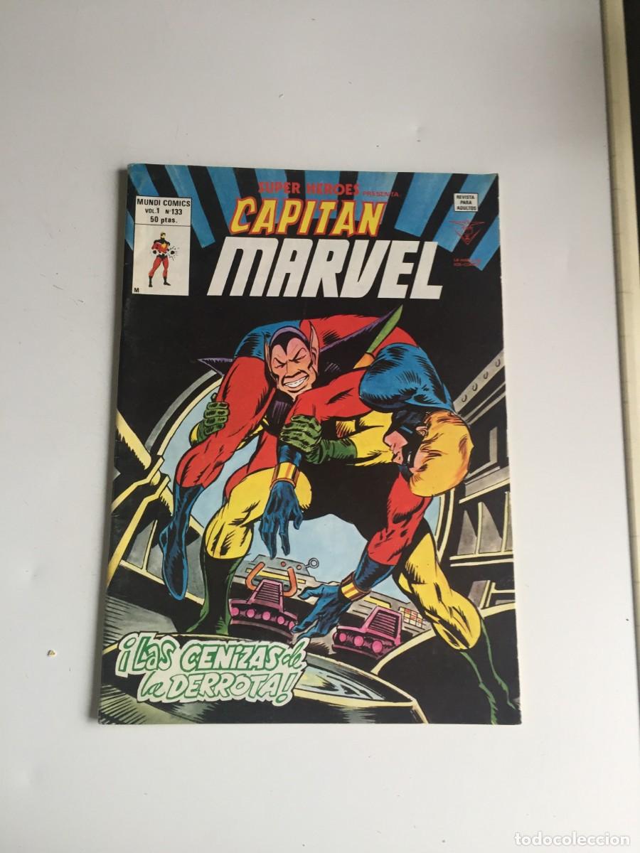 C&oacute;mics: TEBEO CAPIT&Aacute;N MARVEL N&ordm; 133 DE MUNDI COMIC EL DE LAS FOTOS -VER TODOS MIS TEBEOS.