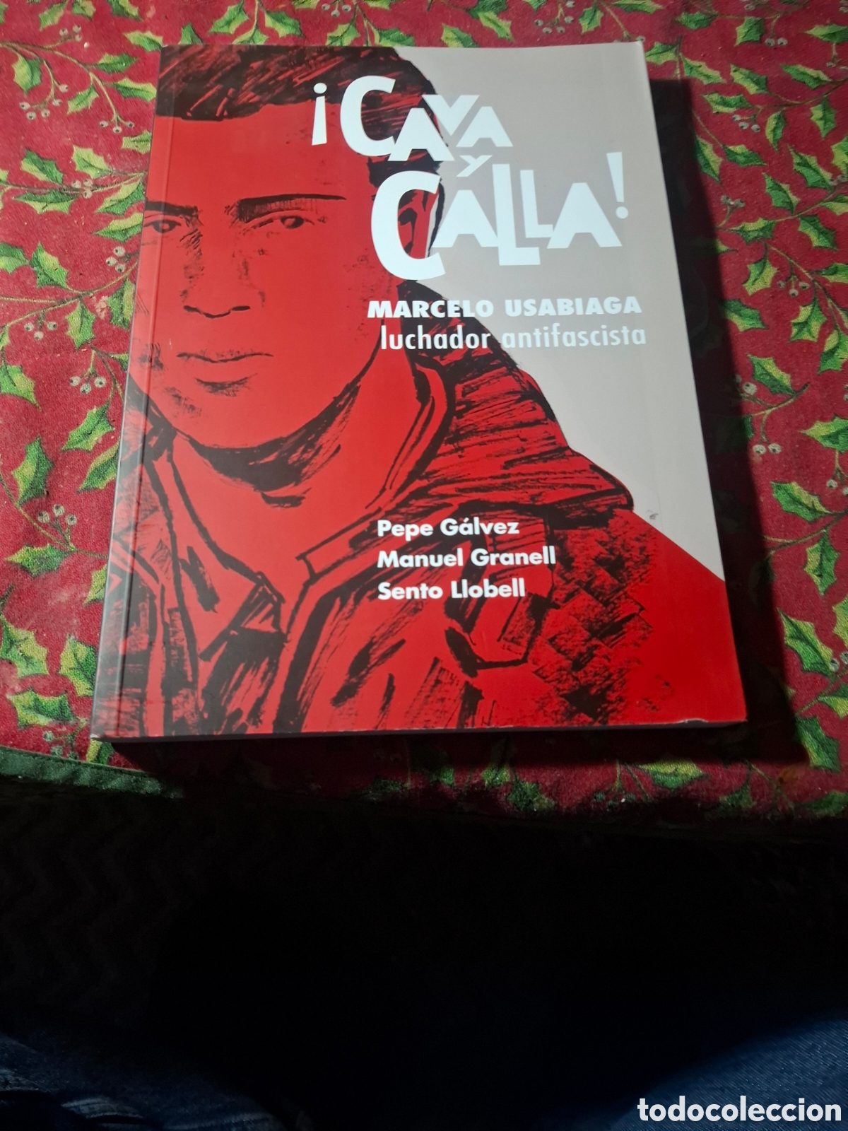 C&oacute;mics: Cava y Calla! Marcelo Usubiaga Luchador Antifascista Pepe G&aacute;lvez, Manuel Granell, Sento