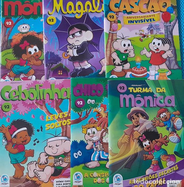 C&oacute;mics: COMICS EN PORTUGUES: TURMA DA MONICA /06 UNIDADES
