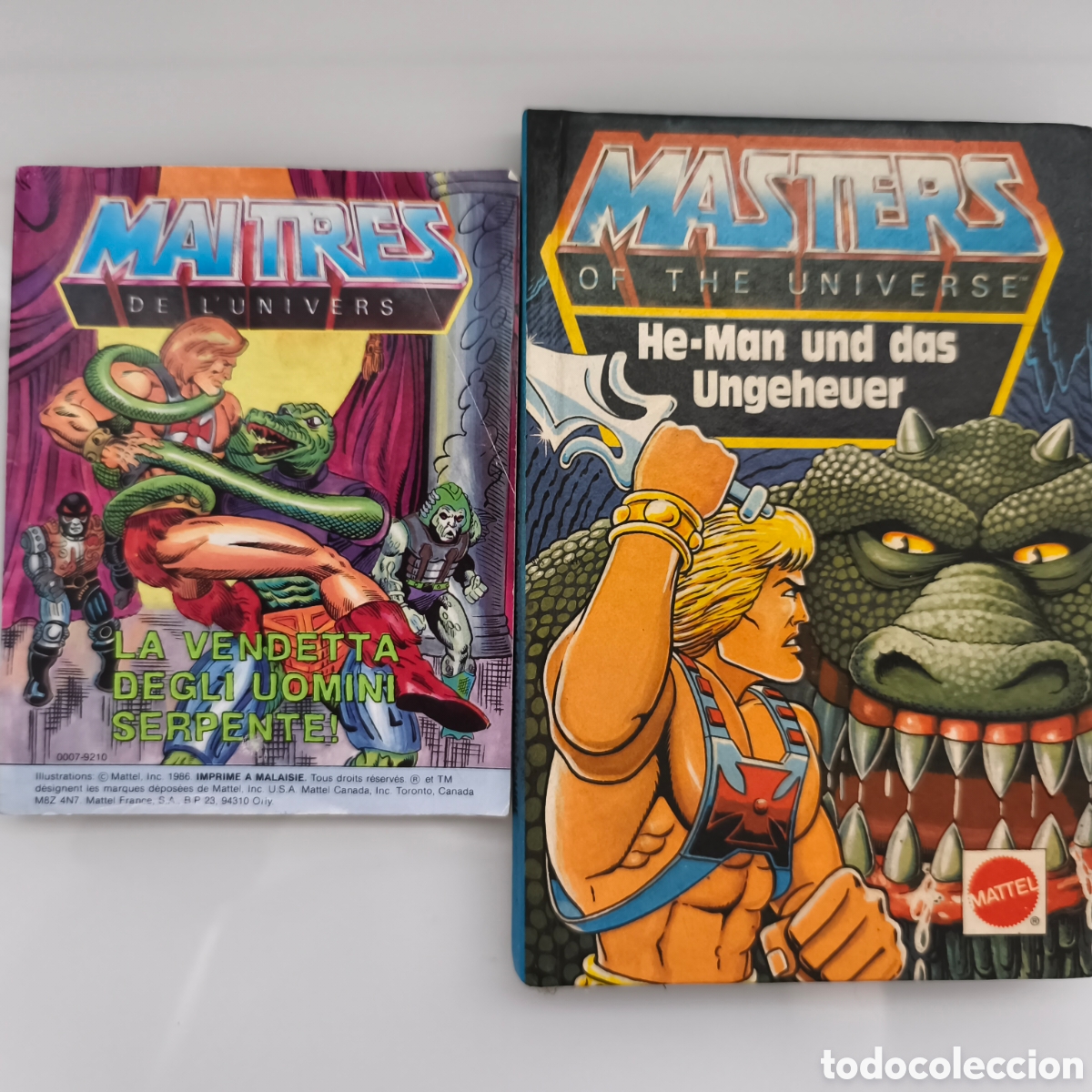 C&oacute;mics: Libros/comic Masters of the Universe, Aleman(He-Man und das Ungeheuer)+ multi-idioma, 1985