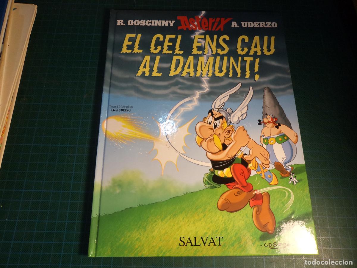 C&oacute;mics: Asterix. El cel ens cau al damunt! Salvat. En catalan.