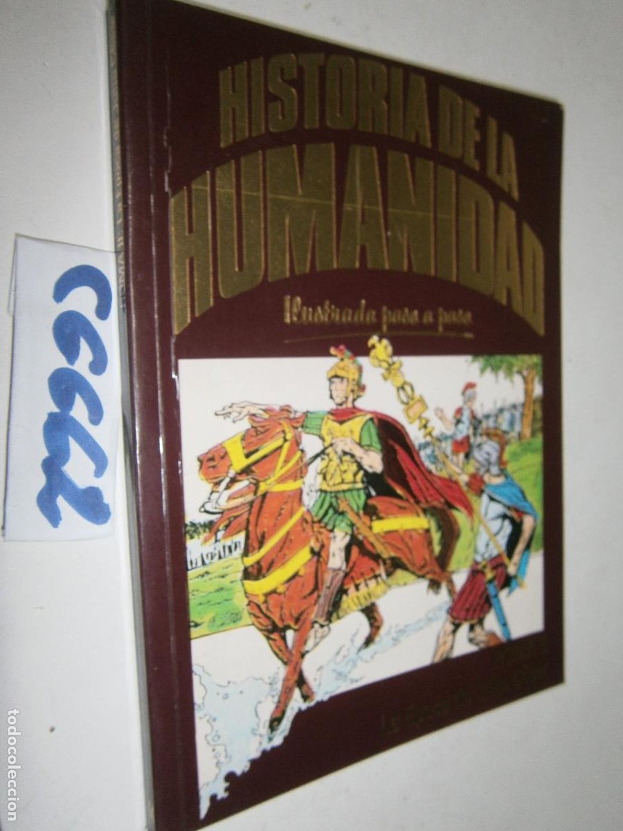 C&oacute;mics: HISTORIA DE LA HUMANIDAD - ILUSTRADA PASO A PASO (FORMATO COMIC) - ROMA: LA EPOCA DE JULIO CESAR