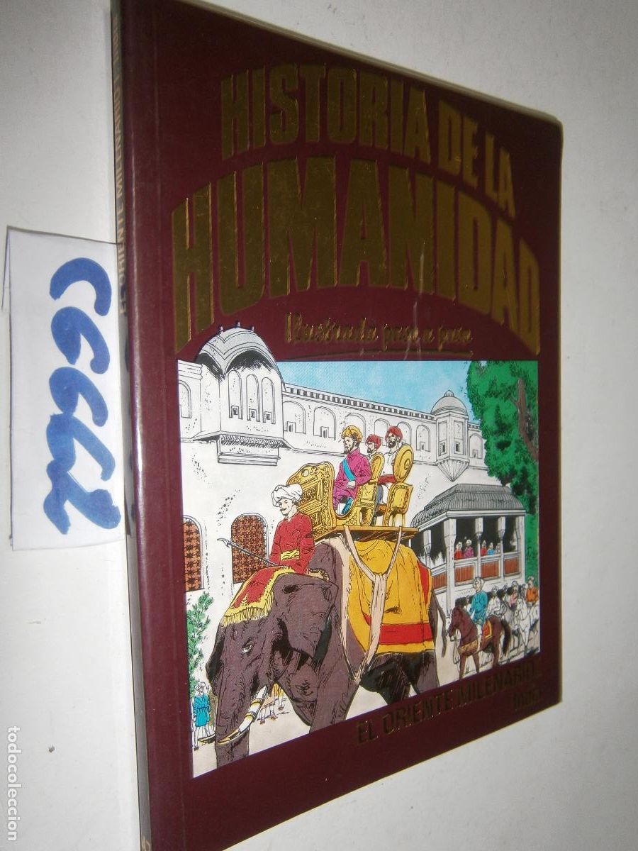 C&oacute;mics: HISTORIA DE LA HUMANIDAD - ILUSTRADA PASO A PASO (FORMATO COMIC) - EL ORIENTE MILENARIO: INDIA