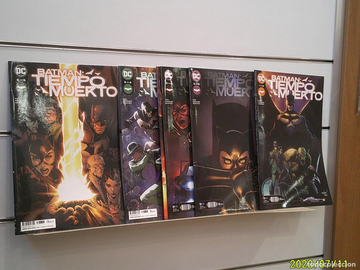 C&oacute;mics: BATMAN: TIEMPO MUERTO COMPLETA 6 NUMEROS DC - ECC OFERTA - Foto 2