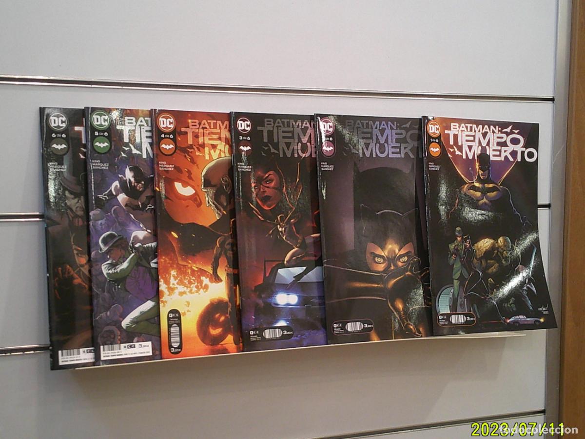 C&oacute;mics: BATMAN: TIEMPO MUERTO COMPLETA 6 NUMEROS DC - ECC OFERTA - Foto 1