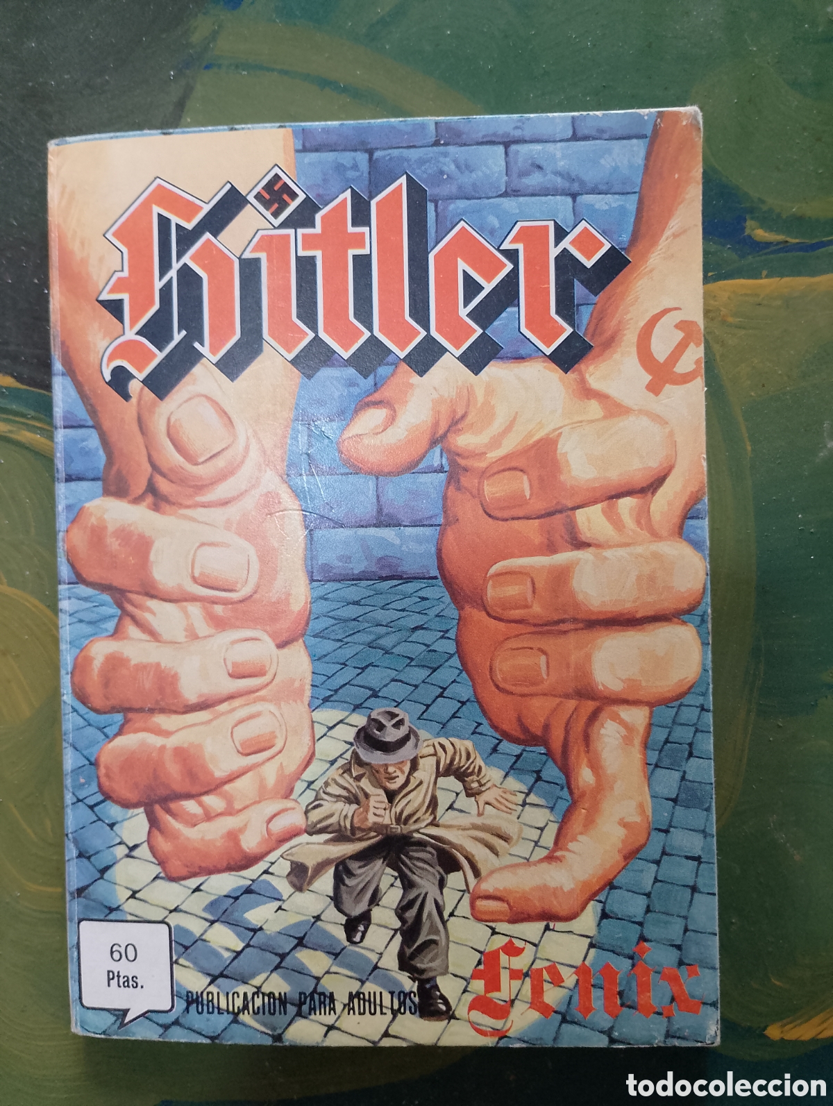 C&oacute;mics: n&uacute;mero 3 de la serie de c&oacute;mics titulada Hitler, publicada por la editorial Mercocomic en 1977