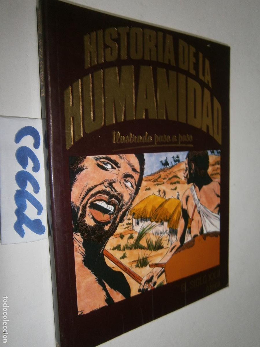 C&oacute;mics: HISTORIA DE LA HUMANIDAD - ILUSTRADA PASO A PASO (FORMATO COMIC) - EL SIGLO XX: AFRICA