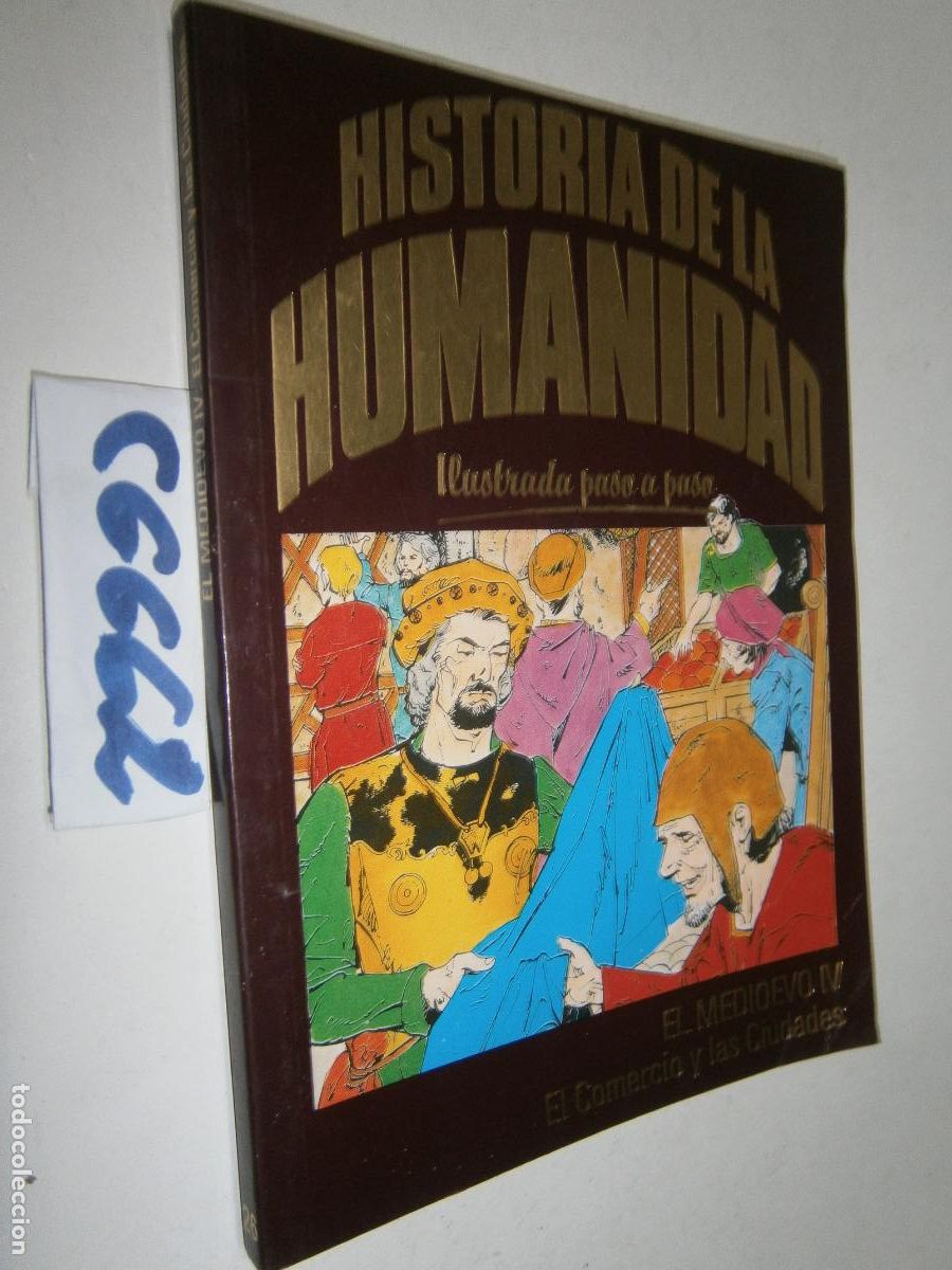 C&oacute;mics: HISTORIA DE LA HUMANIDAD - ILUSTRADA PASO A PASO (FORMATO COMIC) - EL MEDIEVO: EL COMERCIO Y LAS CIU