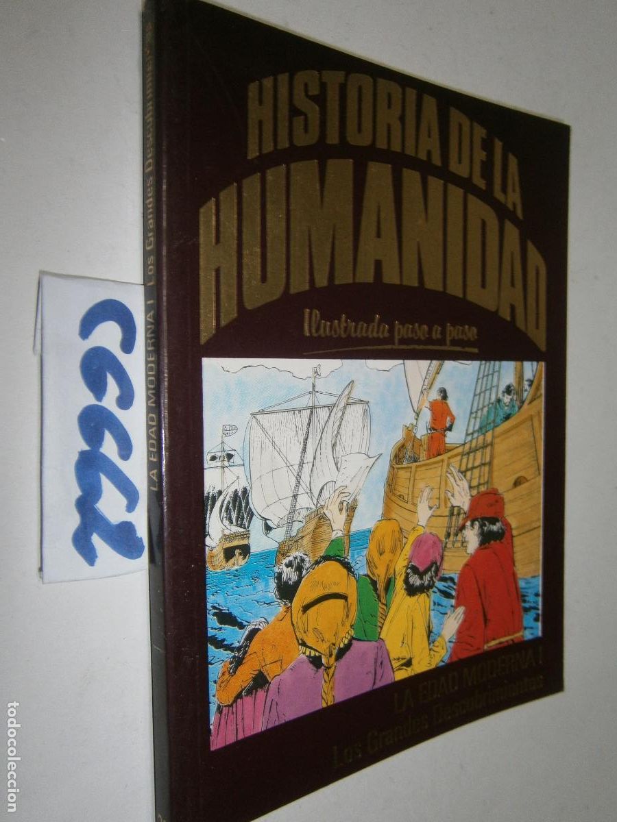 C&oacute;mics: HISTORIA DE LA HUMANIDAD - ILUSTRADA PASO A PASO (FORMATO COMIC) - LA EDAD MODERNA: LOS GRANDES DESC