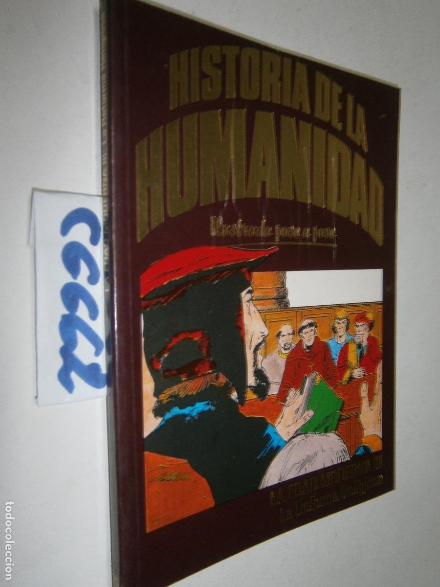 C&oacute;mics: HISTORIA DE LA HUMANIDAD - ILUSTRADA PASO A PASO (FORMATO COMIC) - LA EDAD MODERNA: LA REFORMA RELIG
