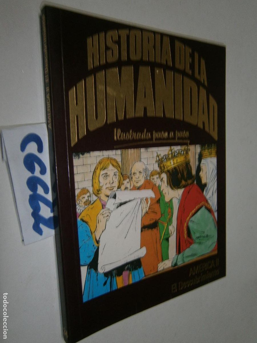 C&oacute;mics: HISTORIA DE LA HUMANIDAD - ILUSTRADA PASO A PASO (FORMATO COMIC) -AMERICA: EL DESCUBRIMIENTO