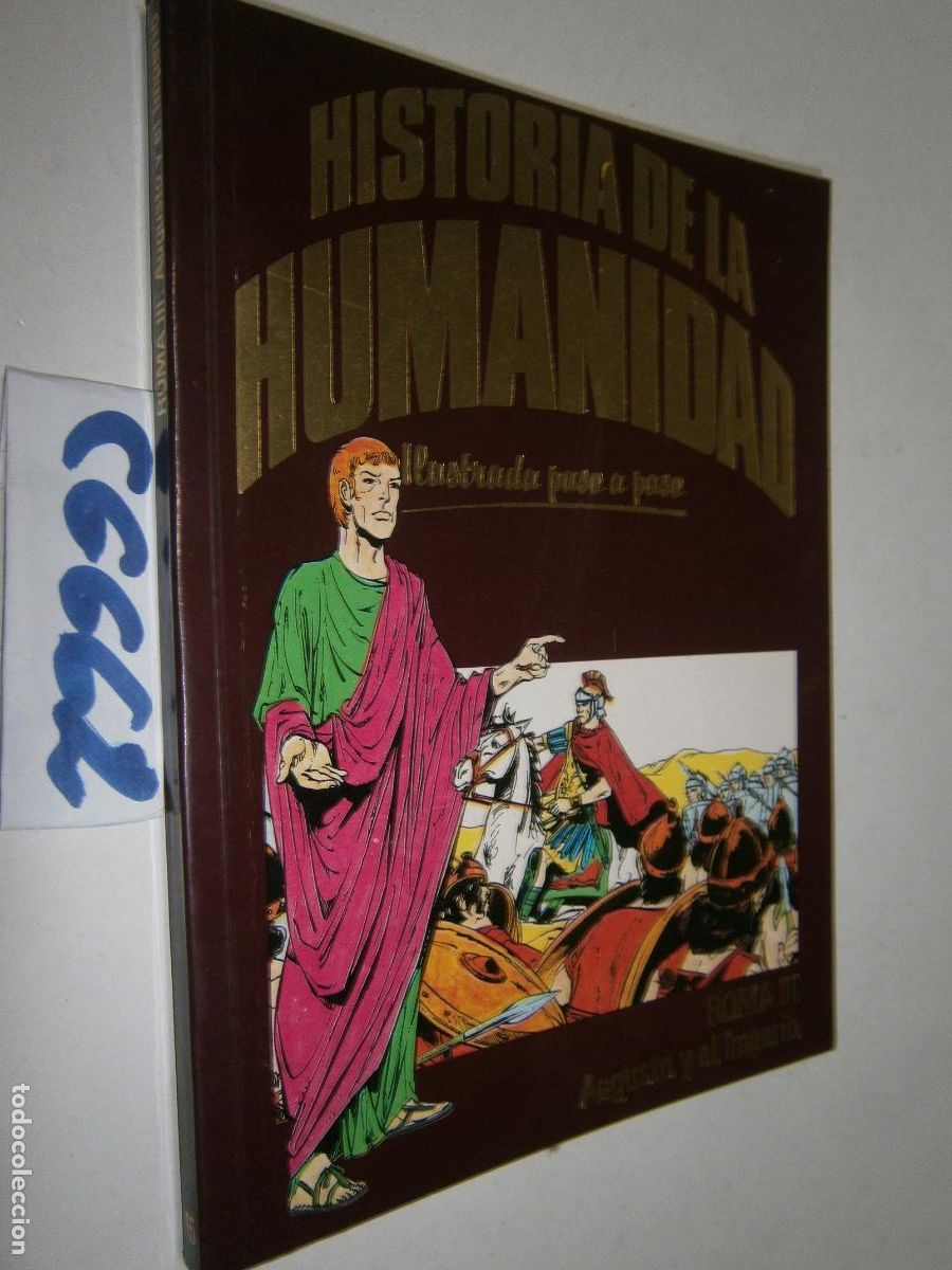 C&oacute;mics: HISTORIA DE LA HUMANIDAD - ILUSTRADA PASO A PASO (FORMATO COMIC) - ROMA: AUGUSTO Y EL IMPERIO