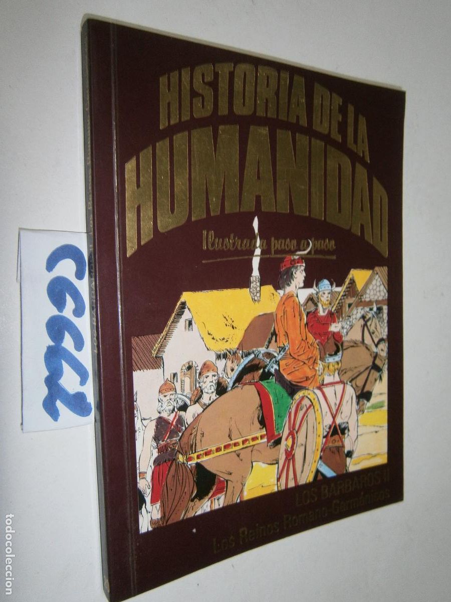 C&oacute;mics: HISTORIA DE LA HUMANIDAD - ILUSTRADA PASO A PASO (FORMATO COMIC) - LOS BARBAROS: LOS REINOS ROMANICO