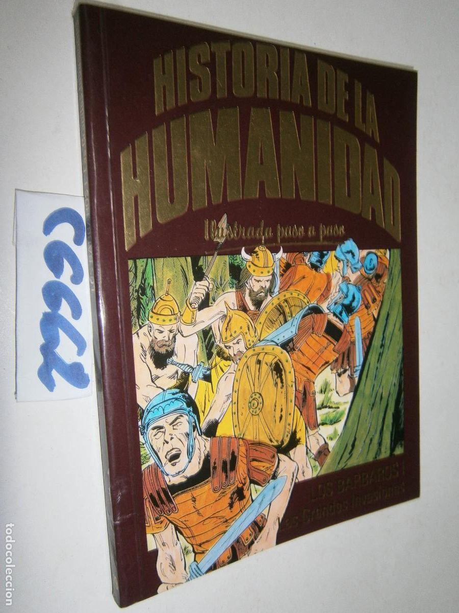C&oacute;mics: HISTORIA DE LA HUMANIDAD - ILUSTRADA PASO A PASO (FORMATO COMIC) - LOS BARBAROS: LAS GRANDES INVASIO