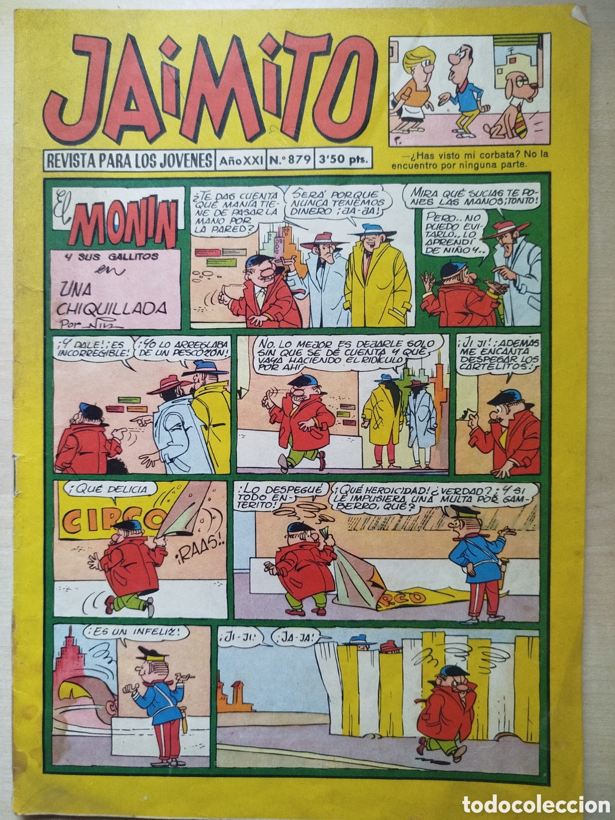 C&oacute;mics: Jaimito, a&ntilde;o XXI, n&uacute;m. 879