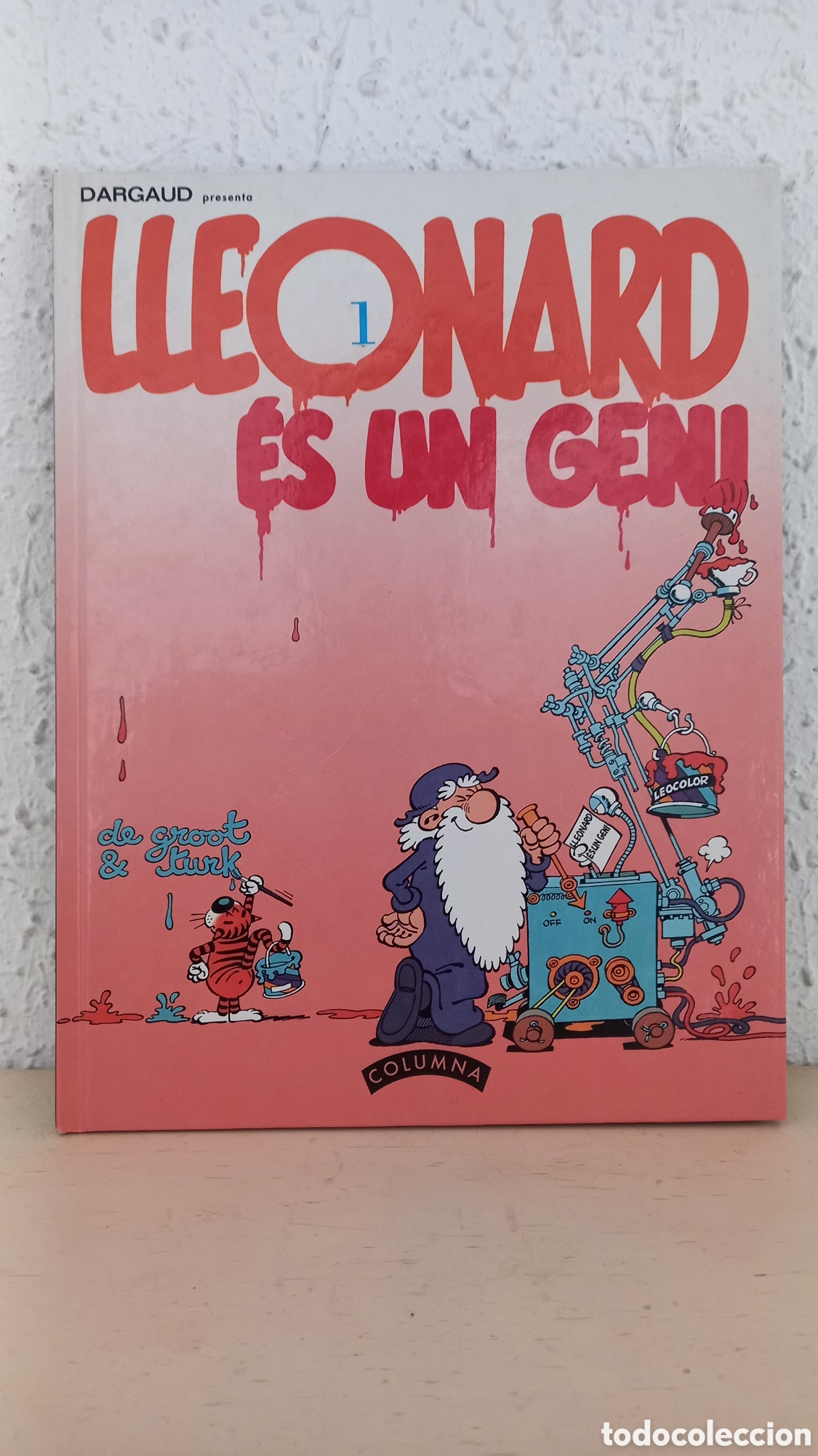 C&oacute;mics: Lleonard es un geni. Comic Dargaud en catal&agrave;