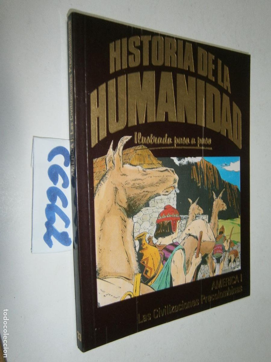 C&oacute;mics: HISTORIA DE LA HUMANIDAD - ILUSTRADA PASO A PASO (FORMATO COMIC) - AMERICA: LAS CIVILIZACIONES PRECO