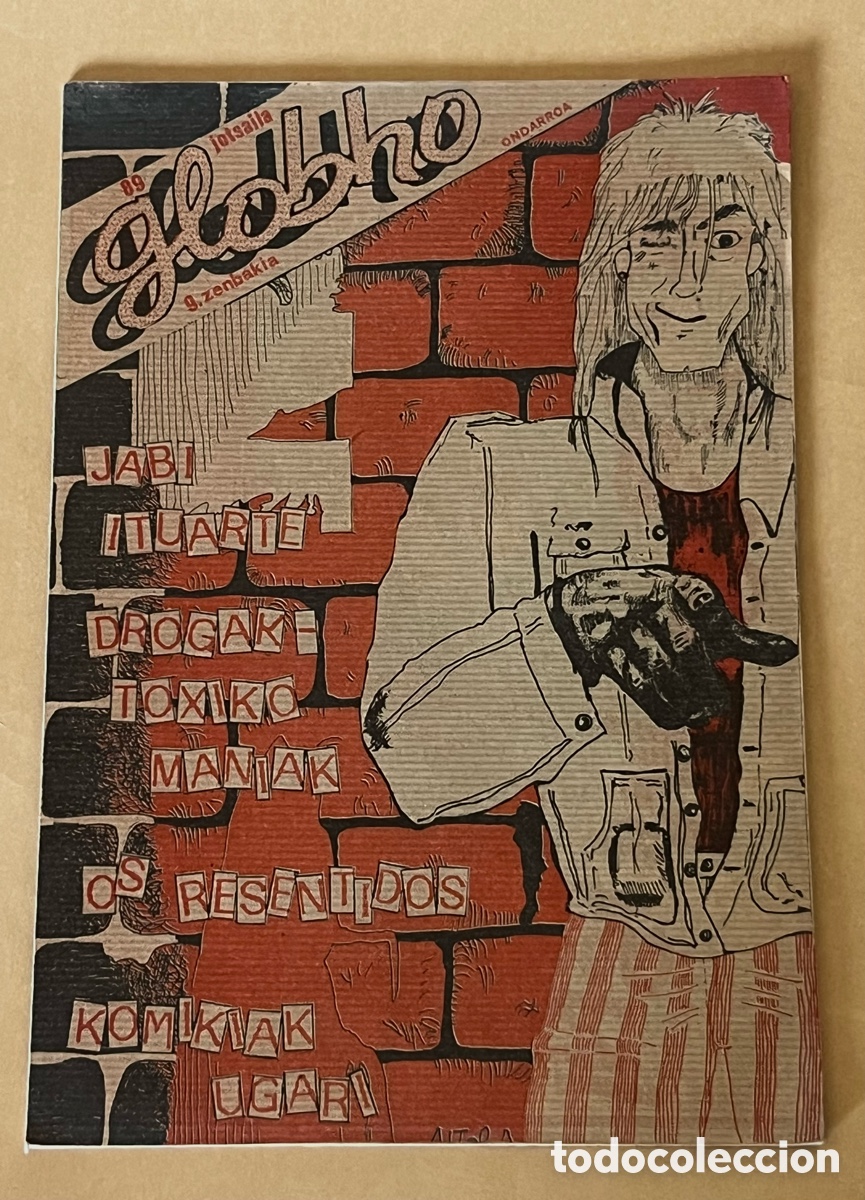 C&oacute;mics: REVISTA GLOBHO, N&ordm;9 - ONDARROA, BIZKAIA - LUTERL KULTUR TALDEA -. FANZINE