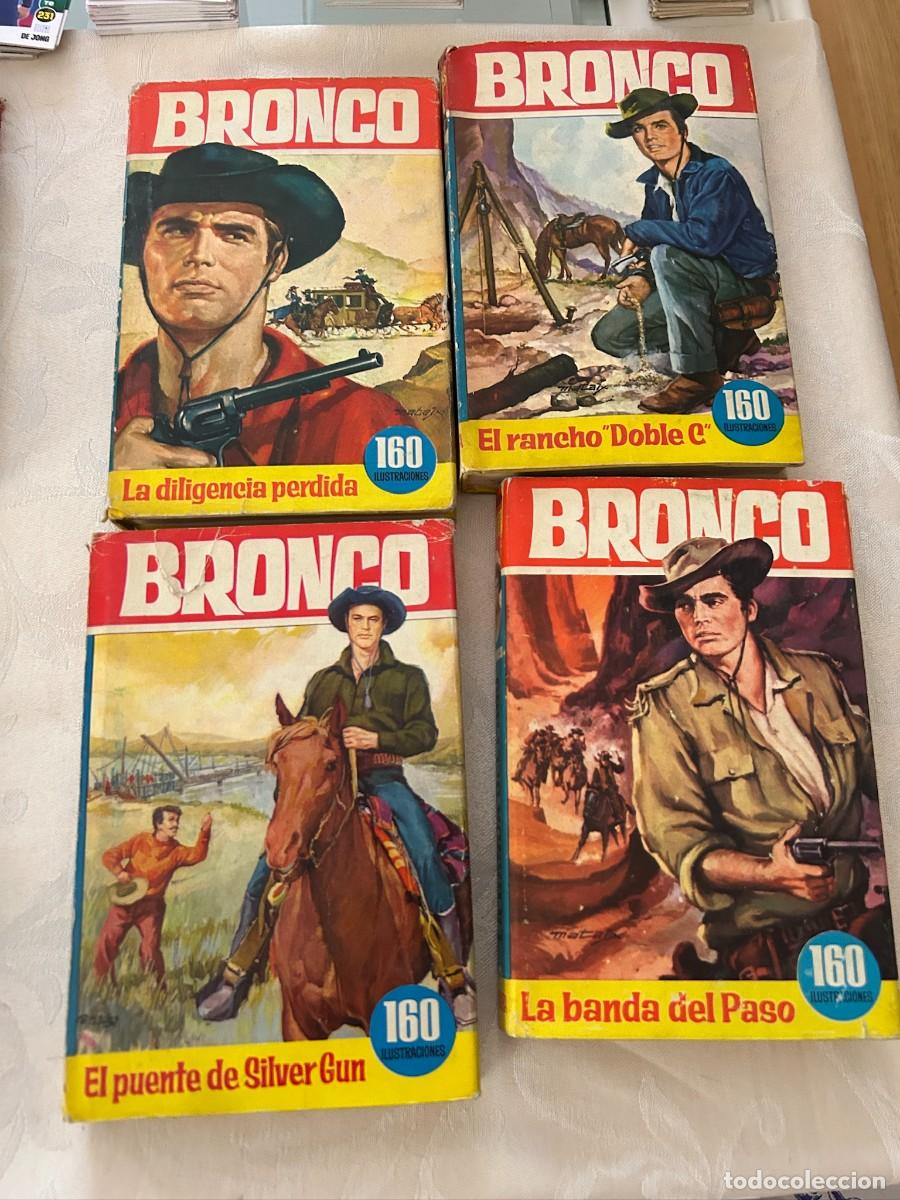 C&oacute;mics: BRONCO COLECCION HEROES N&ordm; 25-25-45-49 SE VENDEN SUELTOS