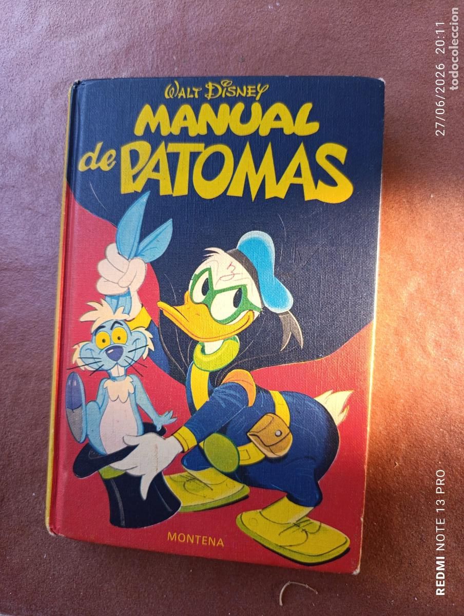 C&oacute;mics: MANUAL DE PATOMAS MONTENA - WALT DISNEY