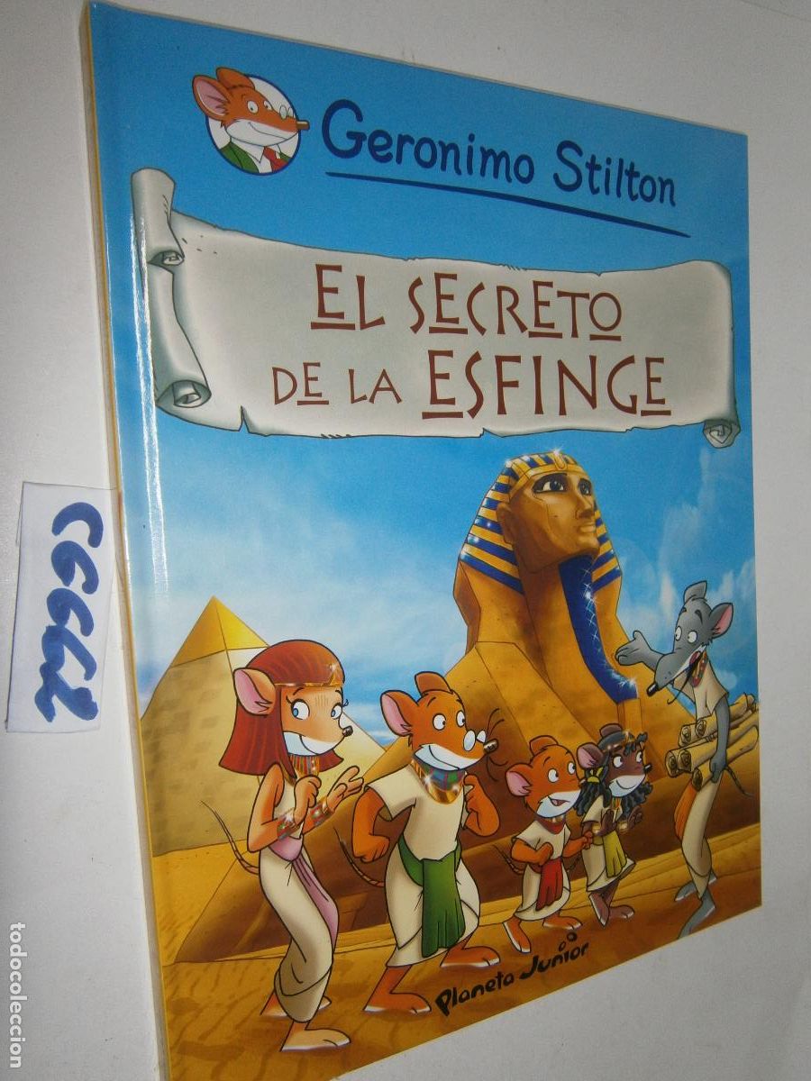 C&oacute;mics: El secreto de la esfinge - c&oacute;mics de Ger&oacute;nimo Stilton
